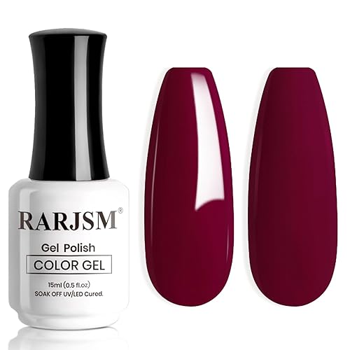 Miniatura 11 de RARJSM Esmalte de uñas en gel, 0.5 onzas líquidas, color blanco puro, esmalte de uñas en gel UV LED, esmalte de gel para remojar, arte de uñas