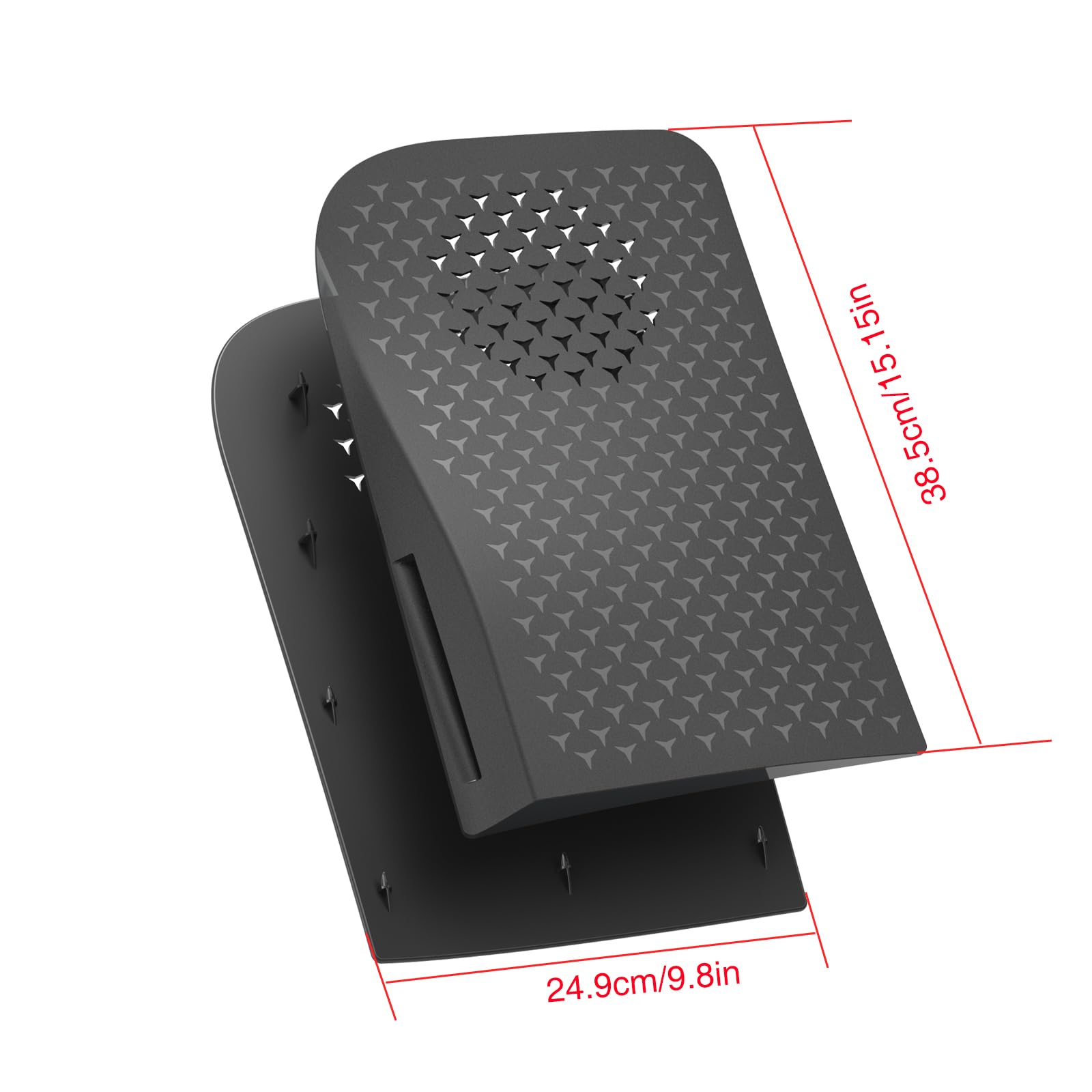 Piastre frontali per console PS5, accessori Playstation 5 con ventole, con filtro antipolvere per prese d'aria di raffreddamento, custodia antiurto in ABS - edizione digitale