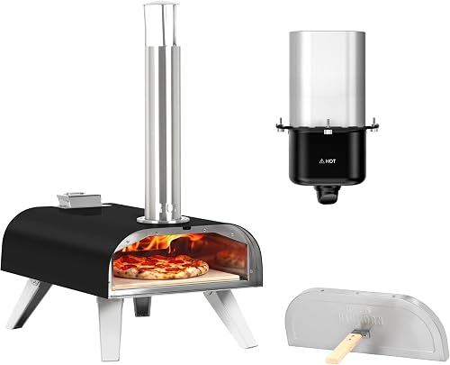 Four à Pizza Portable Noir BIGHORN