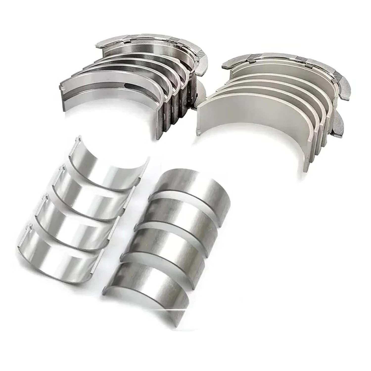 Engine Main & Con Rod Bearing Set Fit 2.1 L T L4 Diesel Compatible with Benz E250 GLE300D Sprinter 2500 .1L .2L OM651 09-16(STD)