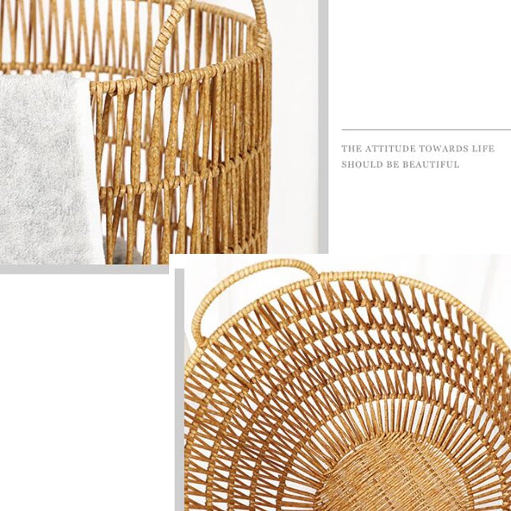 Round Dirty Clothes Basket Storage Basket,Clothes Storage Basket,Kitchen,Toys,Blanket Storage Basket,Living Room,Kitchen,Home Decoration