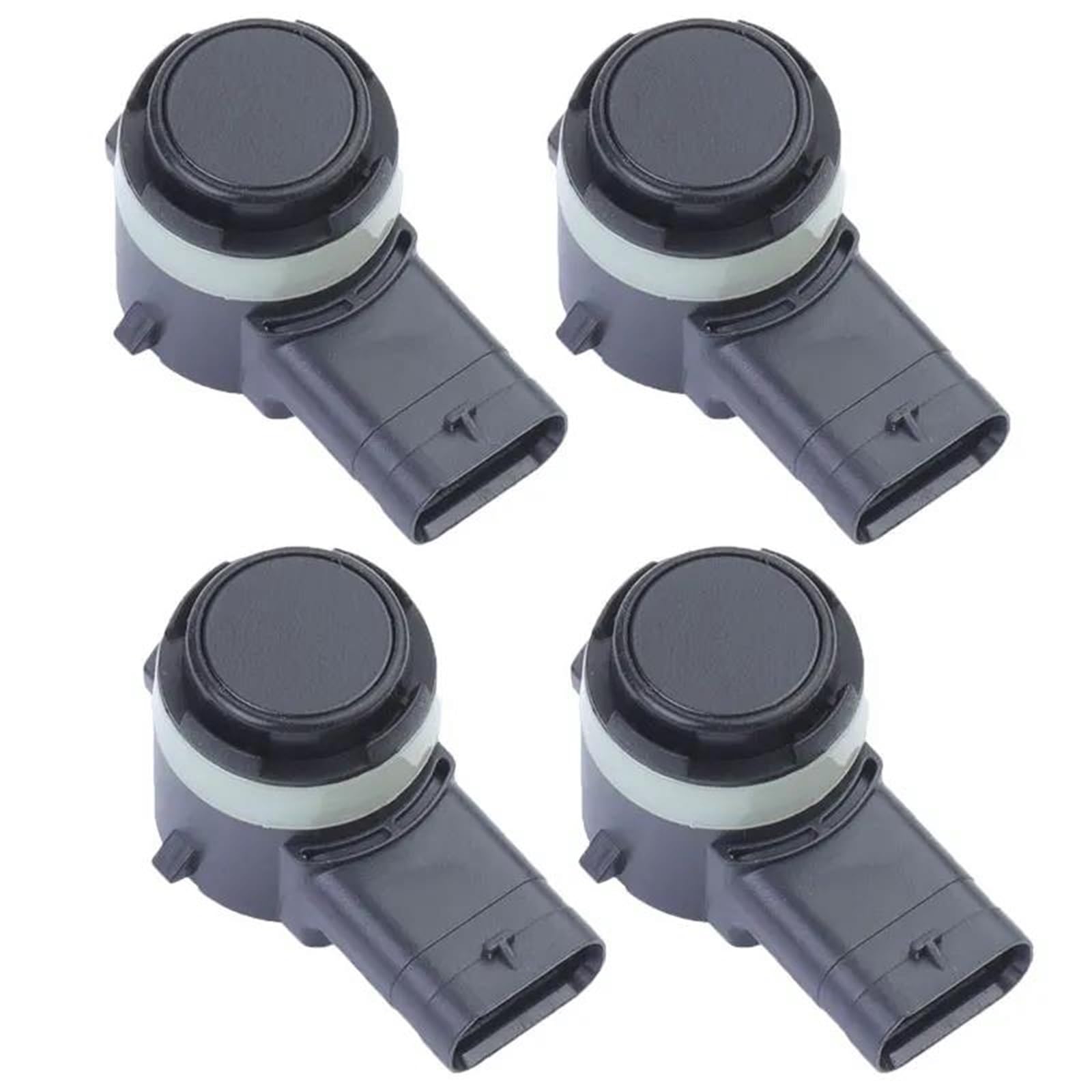PDC-Parksensoren für A3 A4 Q7 4MB A3 8V1 8VK 8VS B9 für VW für Golf VII für 991 92A für Seat 5Q0919275B Auto-Rückfahrradarsensoren (4 Stück, schwarz)