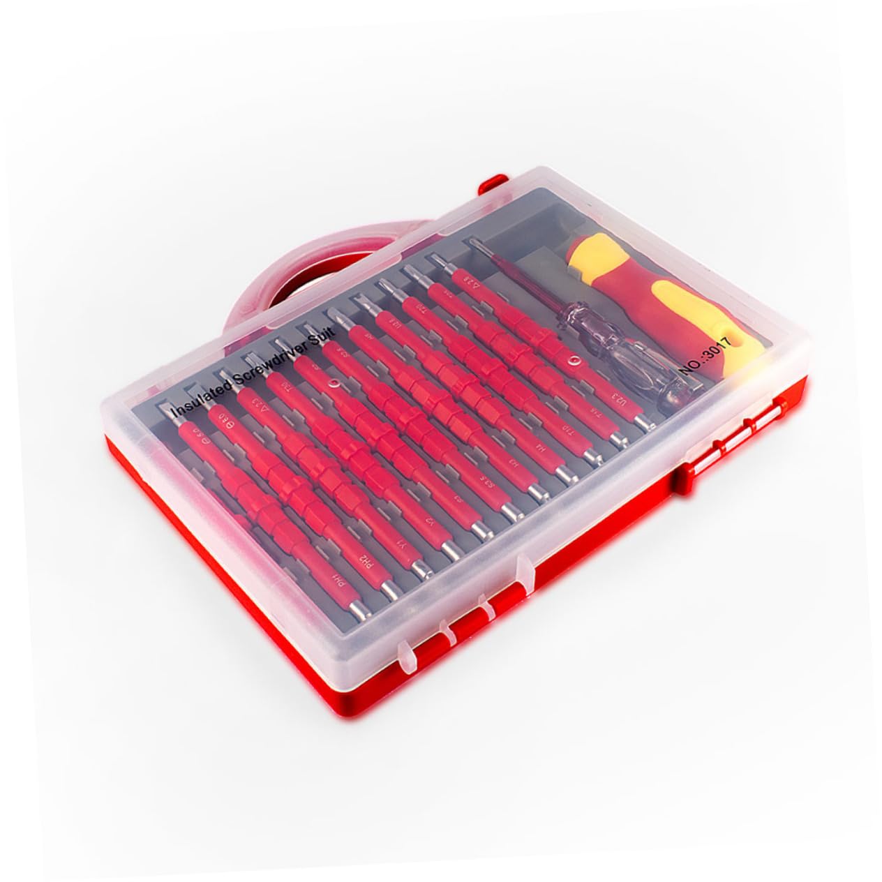 Holibanna 1 Set Di Cacciaviti A Taglio Cacciaviti Isolati Kit Di Cacciaviti Per Elettricisti Strumento Di Manutenzione Per Elettricisti Cacciavite Antiscivolo Strumento Per