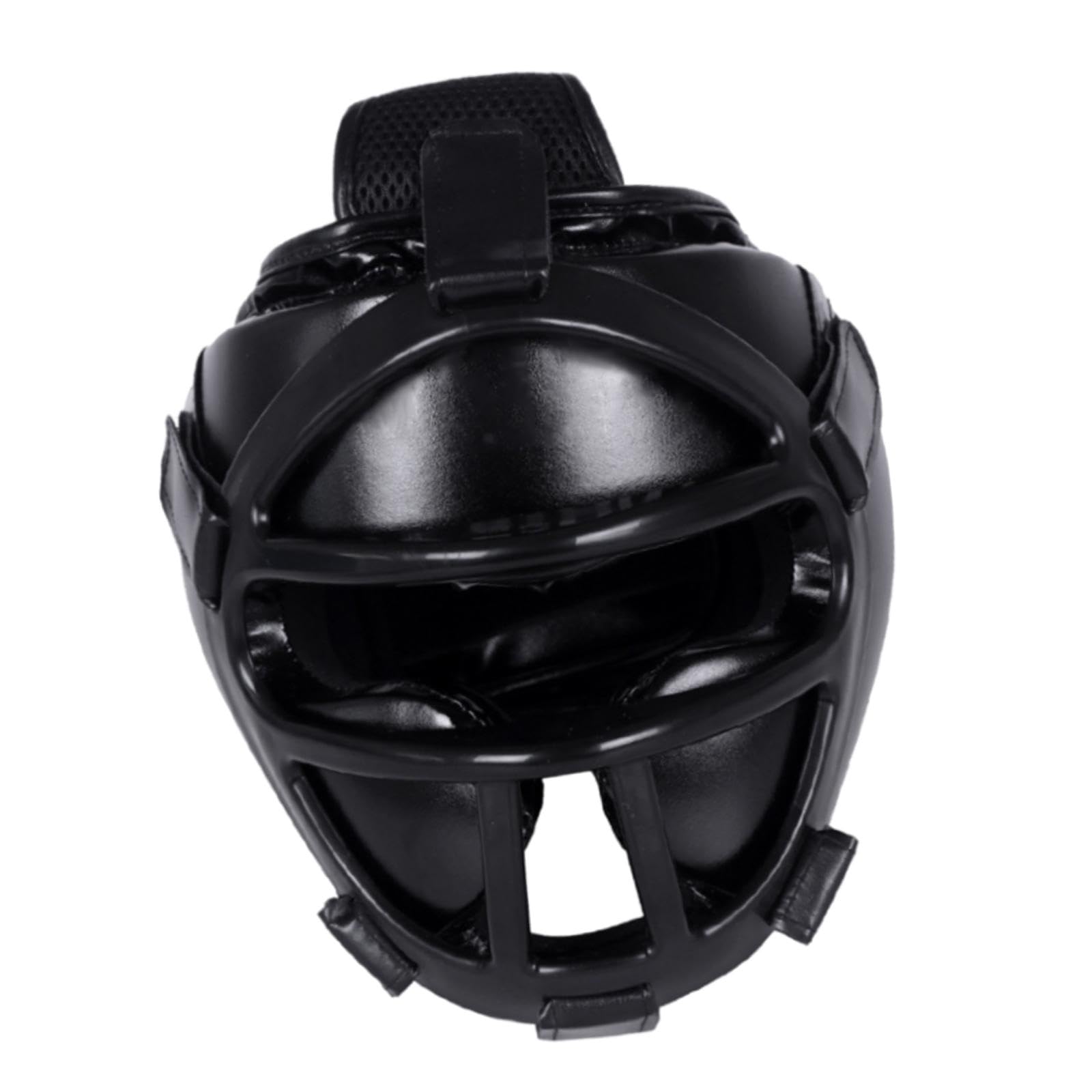 Casco unisex portatile per arti marziali, muay thai, karate, colore nero, M