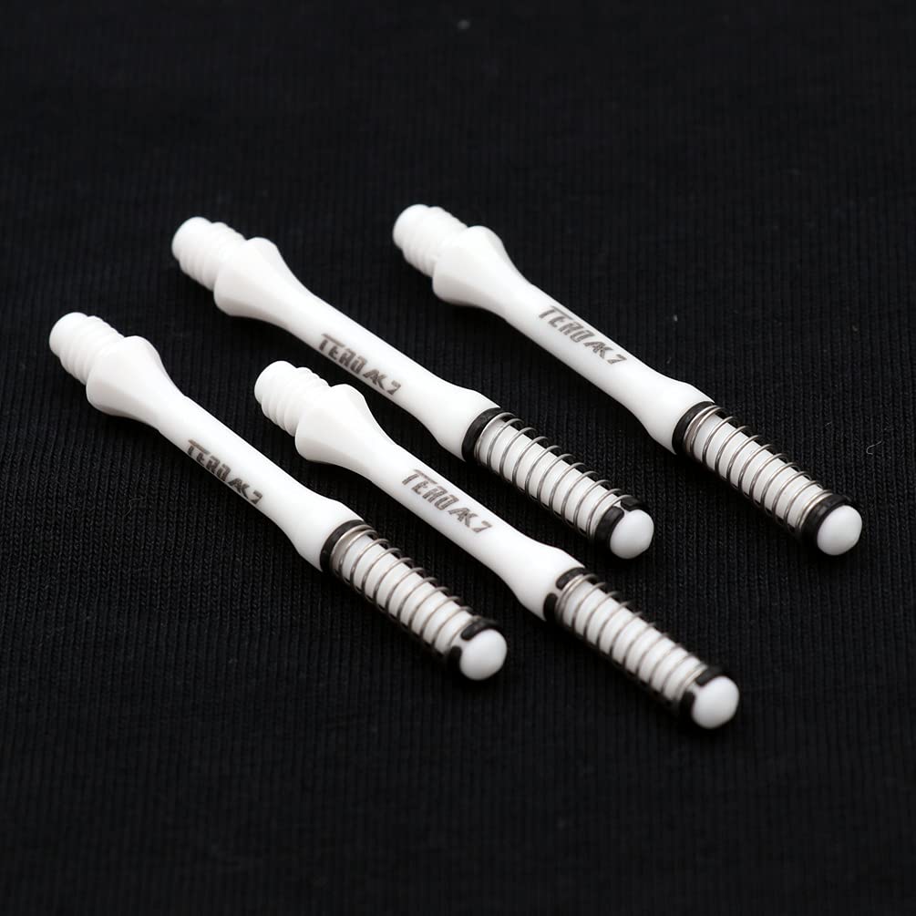 CUESOUL TERO AK7 Flechas de Dardos Telescopio de Resorte Incorporado para Flechas de Punta de Acero y Flechas de Punta Suave, Juego de 4 Piezas - 3