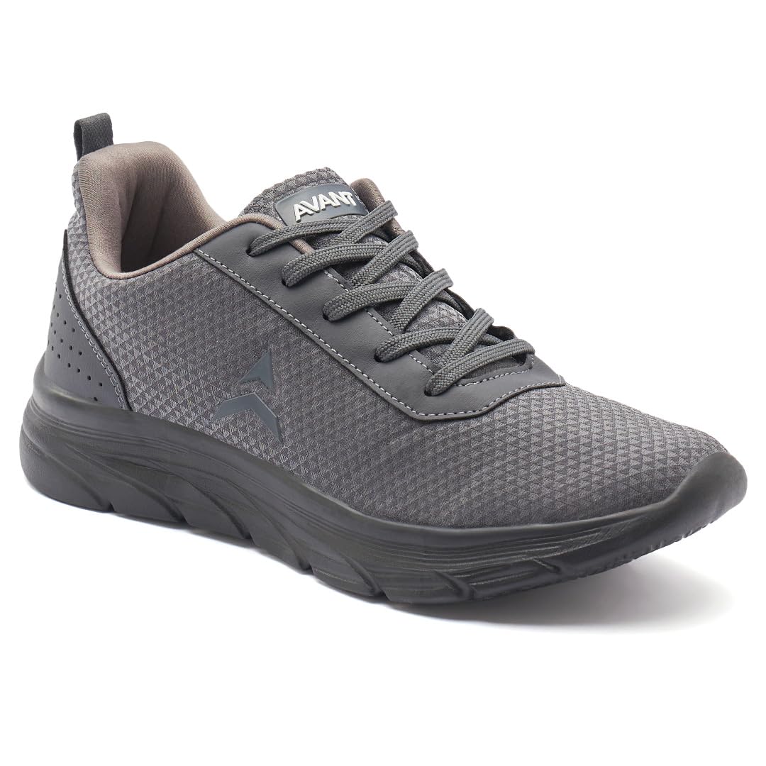 AVANT Mens Supreme Black Walking Shoes - 7 UK (AVMSH063CL01UK7) (B0CR1MW7F3) Amazon Price History, Amazon Price Tracker