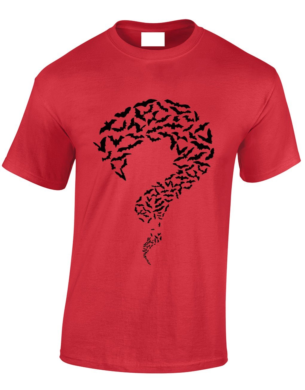 Crown Designs The Riddler Logo Comedy TV Show Inspired for Men & Teenagers T-Shirts Tops - Red/Medium