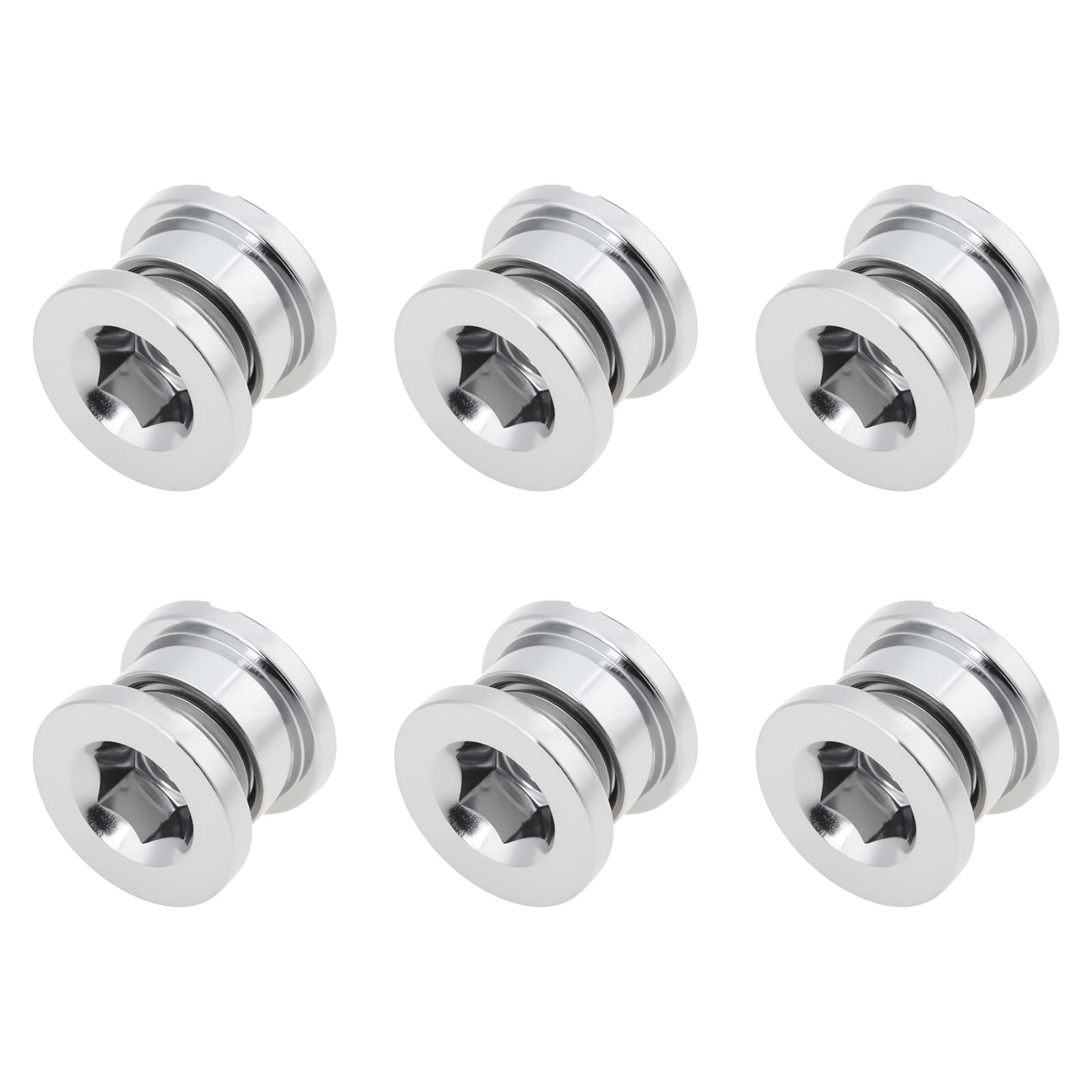 VGOL 6Pcs Bicycle Derailleur Tail Hook Screw Steel for Mountain Standard Bicycle Derailleur Hooks