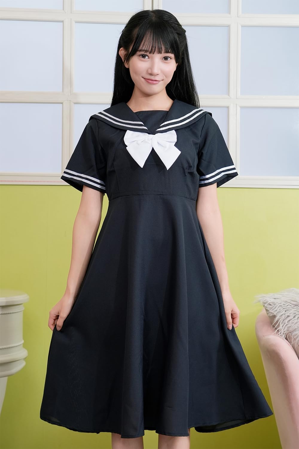 A & TCollection Science Uniform Costume God (Kami) Women Gakuen Elementary School Uniforms KA0222NB