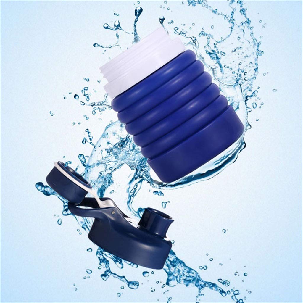 Klappbarer Wasserbecher, Tragbar Kann Mit Kochendem Wasser Gefüllt Werden 550 Ml Hohe Kapazität Benutzt for Outdoor Klettertour