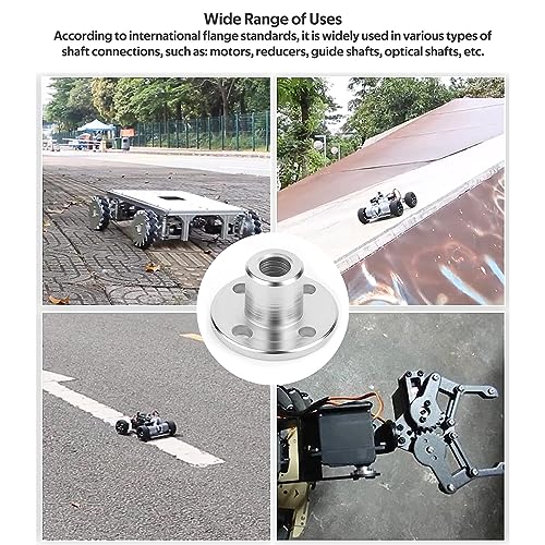 5 Stück 6 mm Flansch Wellenkupplung, Rohrhülse Flansh, starre Führungsmodell-Kupplungszubehör, Flanschsitz Wellenachsenbeschläge für RC Modell Motoren