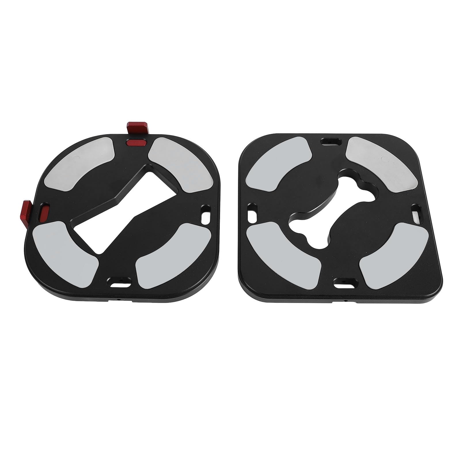 Eujgoov Template per Legno per Giunti Angolari in Alluminio R15 R20 R25 R30 R35 R40 R45 R50 con Morsetto Rapido per Sagomare Curve Cornici Sedie Mobili