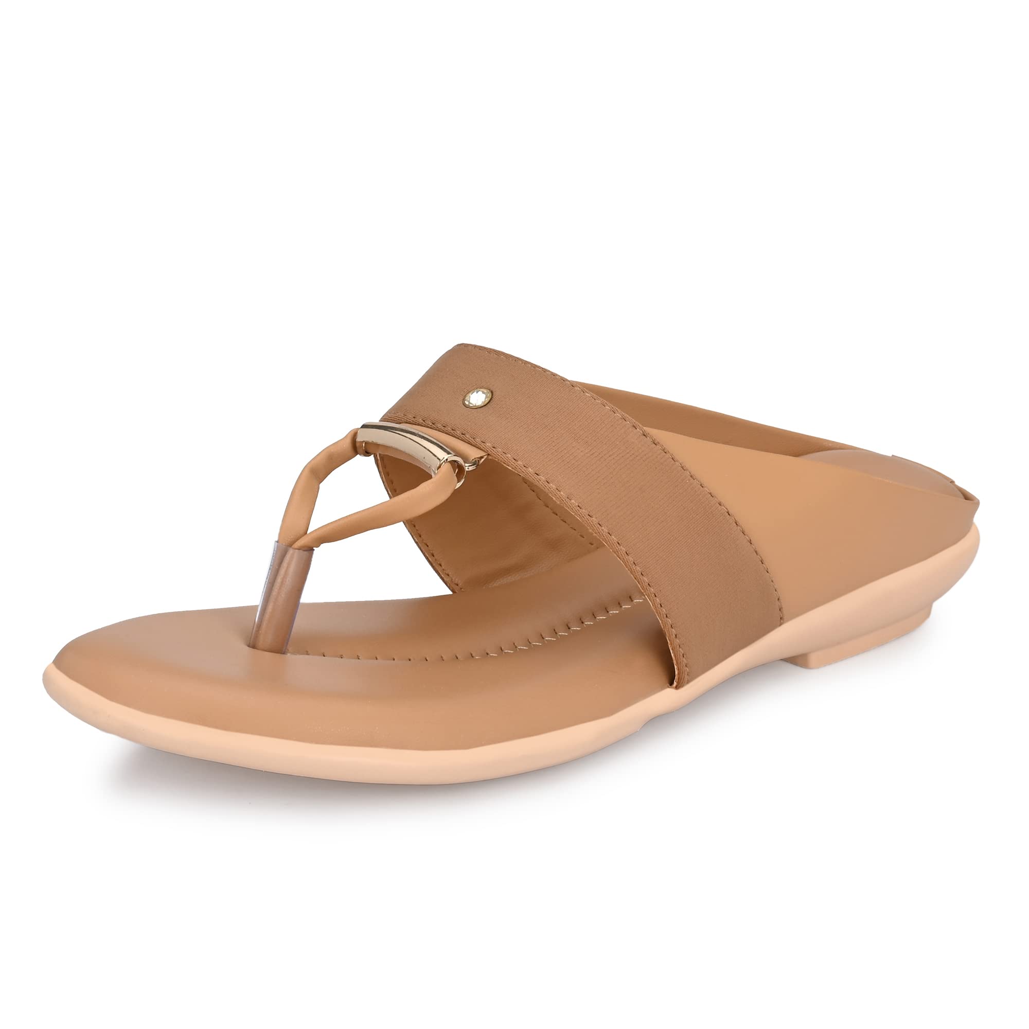 Centrino Womens 6208 Cream Thong Comfortable Ortho Care Ladies | Fashion Wear Sandal & Chappal | Soft Cushioned for More Comfort-5 Kids UK (6208-03) (B09F3LDTJY) Amazon Price History, Amazon Price Tracker
