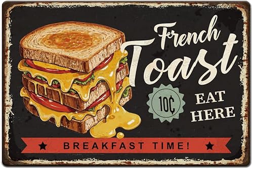 Miniatura 8 de Letrero de metal vintage de 8 x 12 pulgadas, diseño retro de ciervo, con aspecto de óxido que se ha ido cazando pronto para ir a pescar, divertido