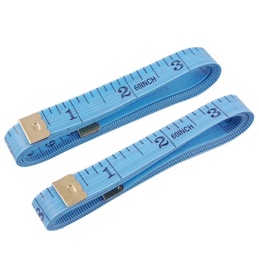 GCS 2 x 60/1.5M SEWING TAILOR SOFT FLAT FABRIC TAPE MEASURE/MEASURING LONDON