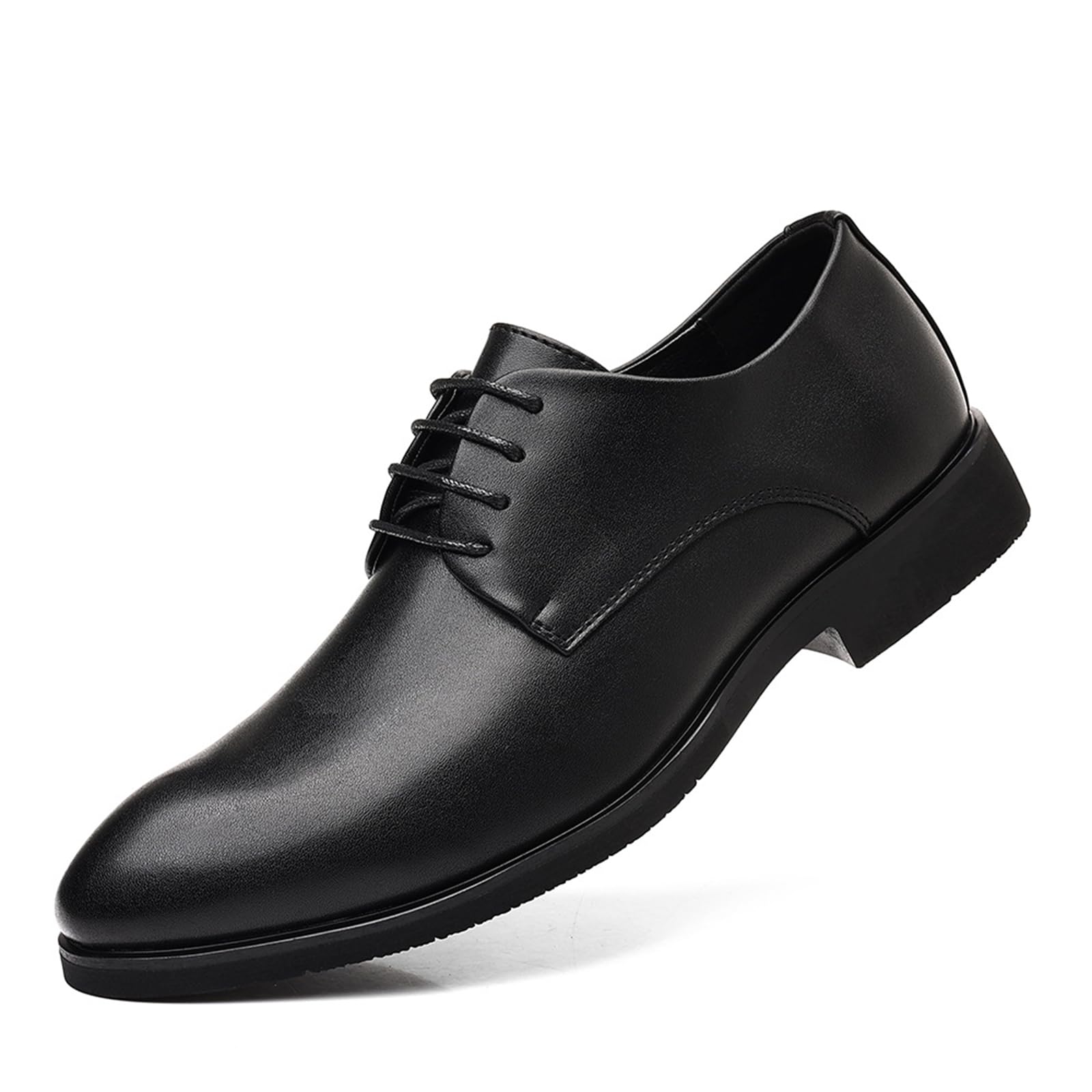 Scarpe Oxford Formali da Uomo Classiche Stringate Derbys Eleganti Scarpe da Lavoro per Uomo