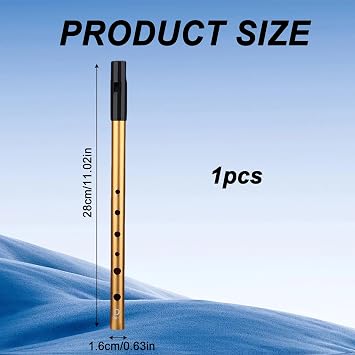 Irish Tin Whistle D,Whistles,Premium Six-Hole Penny Slide Whistles
