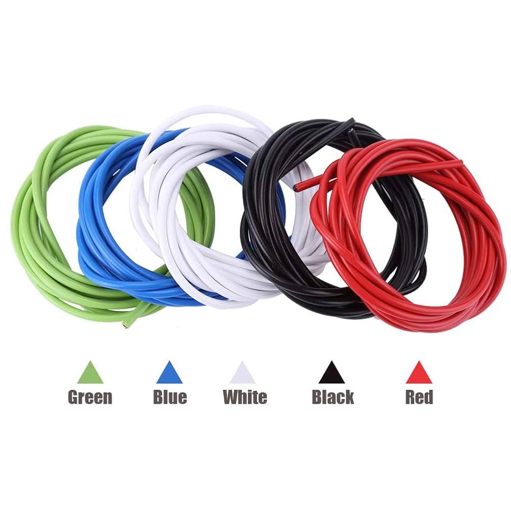 thumbnail interactive-video image 1 of 50 Pcs Each 7 Colors Cable End Crimps Tips Heat Shrinkage 2.4 1 of 12