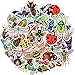 Waterproof Nature Vinyl Stickers Pack for Scrapbooking Water Bottle DIY (50 Pcs Insect Style)