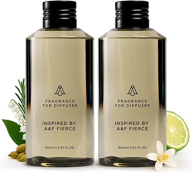 AromaPlan A&F Fierce Hotel Diffuser Oil 2-Pack 2X 5.07 Fl Oz