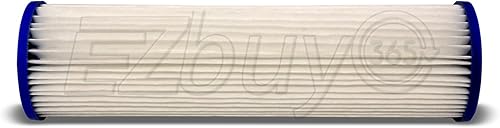 Miniatura 3 de Cartucho de filtro de agua plisado para sedimentos de 9.87 x 2.5 pulgadas, superficie amplificada, elimina arena, suciedad, óxido, vida útil