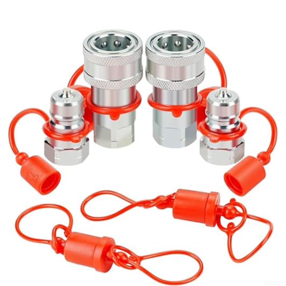 Coupleur hydraulique ISO7241A évite les fuites de fluide NPT 1/2