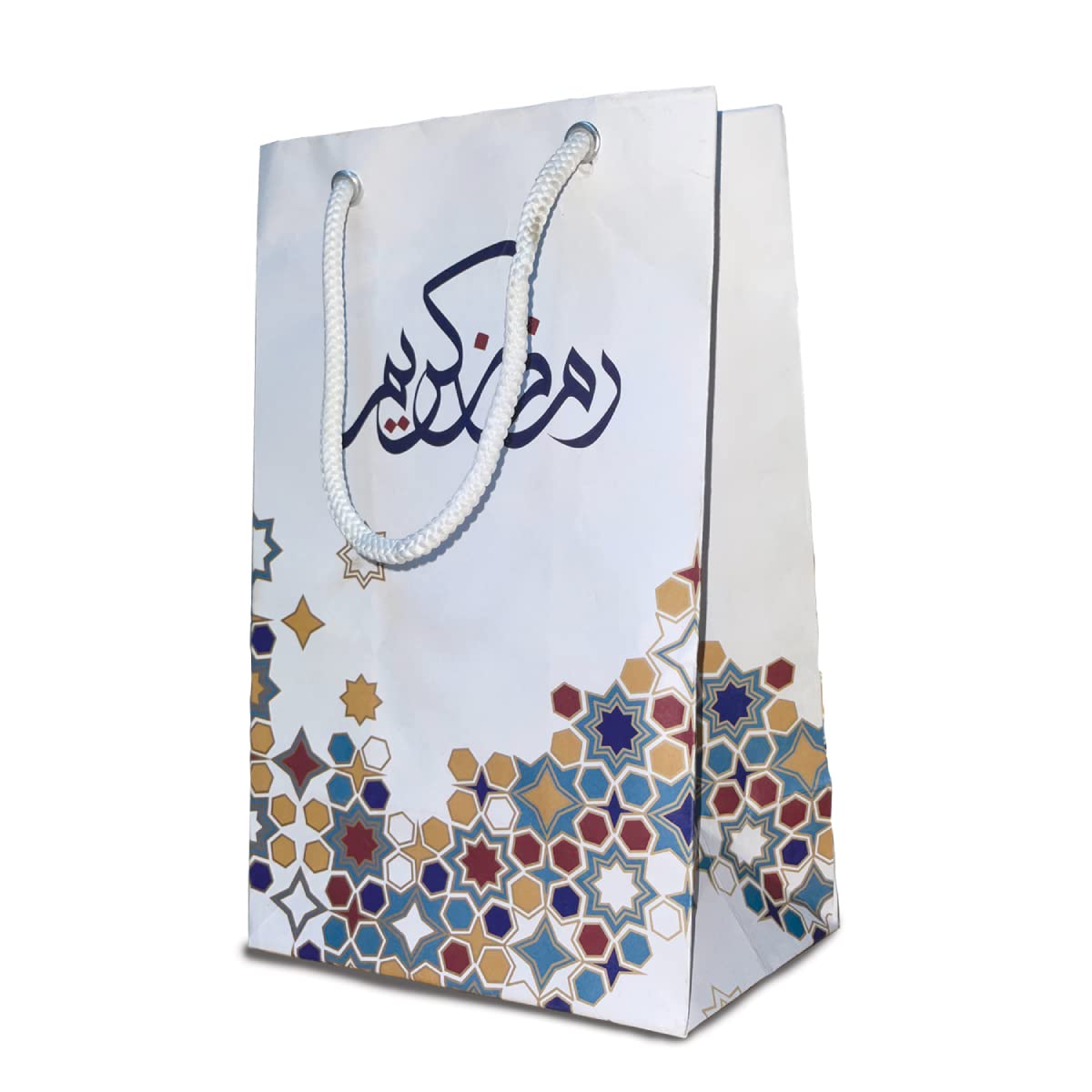 thePartyPopper Ramadan Kareem Printed Gift Bags Set of 4 for Ramadan and Iftar Party Gifts