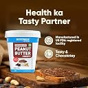 MYFITNESS Peanut Butter Chocolate Spread Crispy 1.2kg | 26g Protein & 8g Fiber | Tasty & Healthy Nut Butter Spread for Breakfast, Snacks | Cholesterol Free | Zero Trans Fat gallery image