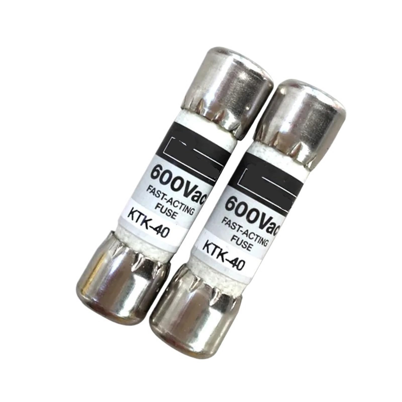 Fusible KTK-30 30A 600Vac lot de 5 pièces cylindriques 10x38mm pour cartouche électrique