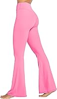 Vista 1 de Sunzel Womens Flare Leggings with Tummy Control Crossover Waist and Wide Leg