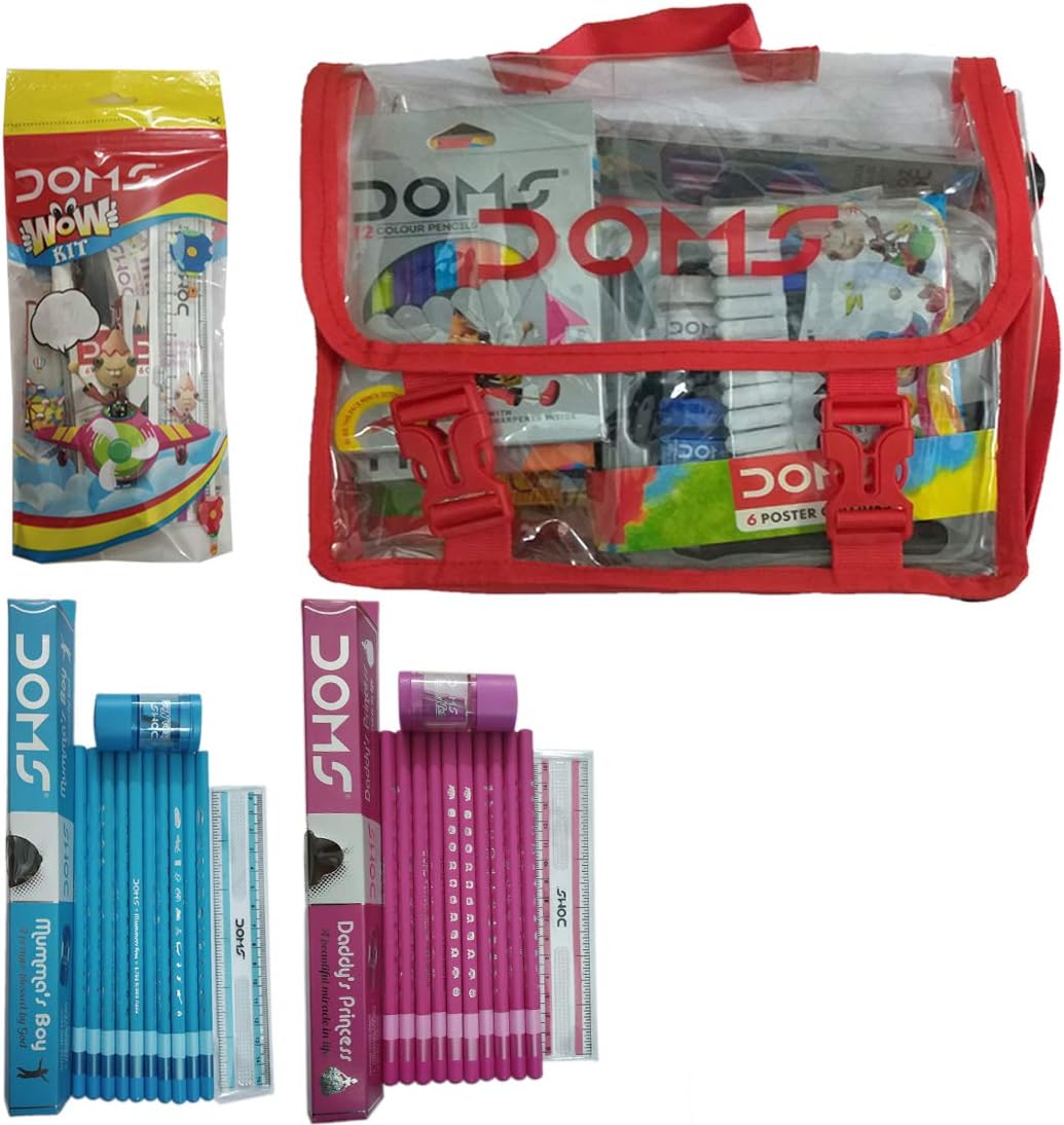 Amazon.com: DOMS 1 Junior Art Kit, 1 Wow Kit, 10 Daddy's Princess ...