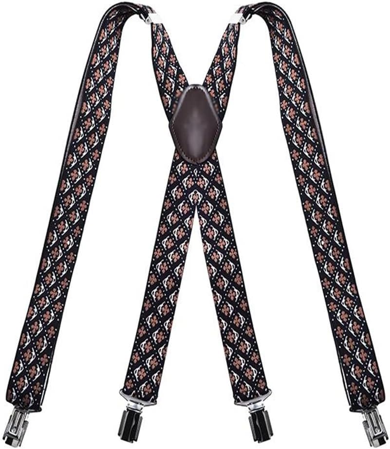 Trousers Straps Men's Suit Shirts, Pants, Elastic Strap Clips, Male Adult