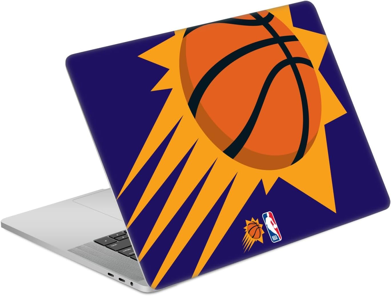 Head Case Designs Officially Licensed NBA Black Design Phoenix Suns Logo Vinyl Sticker Skin Decal Cover Compatible with MacBook Air 13.3" A1932/A2179