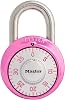 Master Lock 1530DPNK Lock, Encrypted Lock, Pink