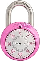 Vista 11 de Master Lock 1530T - Candado de combinación para casillero, 2 unidades (paquete de 1), los colores pueden variar