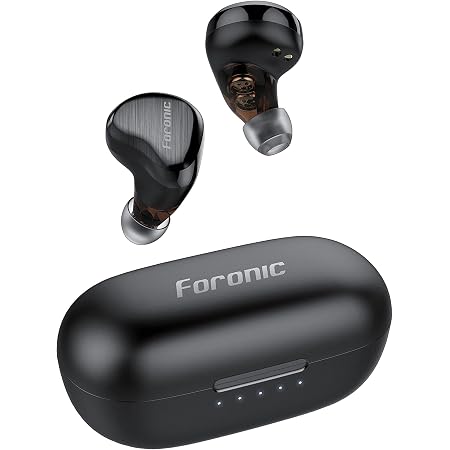 FORONIC Audífonos Inalambricos Bluetooth 5.1 con HD Micrófono/Dual  Drivers/Control Táctil para Celular/PC : Amazon.com.mx: Electrónicos