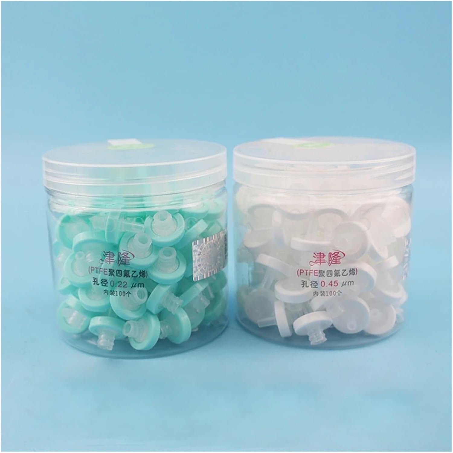 100pcs/box Disposable 13mm/ 25mm MCE/Nylon/PTFE Needle Filter, 0.22/0.45um Millipore Membrane Syringe Filter Lab Equipment(25mm 0.22um PES)