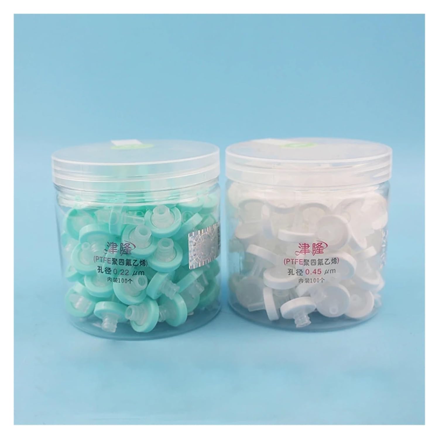 100pcs/box Disposable 13mm/ 25mm MCE/Nylon/PTFE Needle Filter, 0.22/0.45um Millipore Membrane Syringe Filter Lab Equipment(13mm 0.22um PES)
