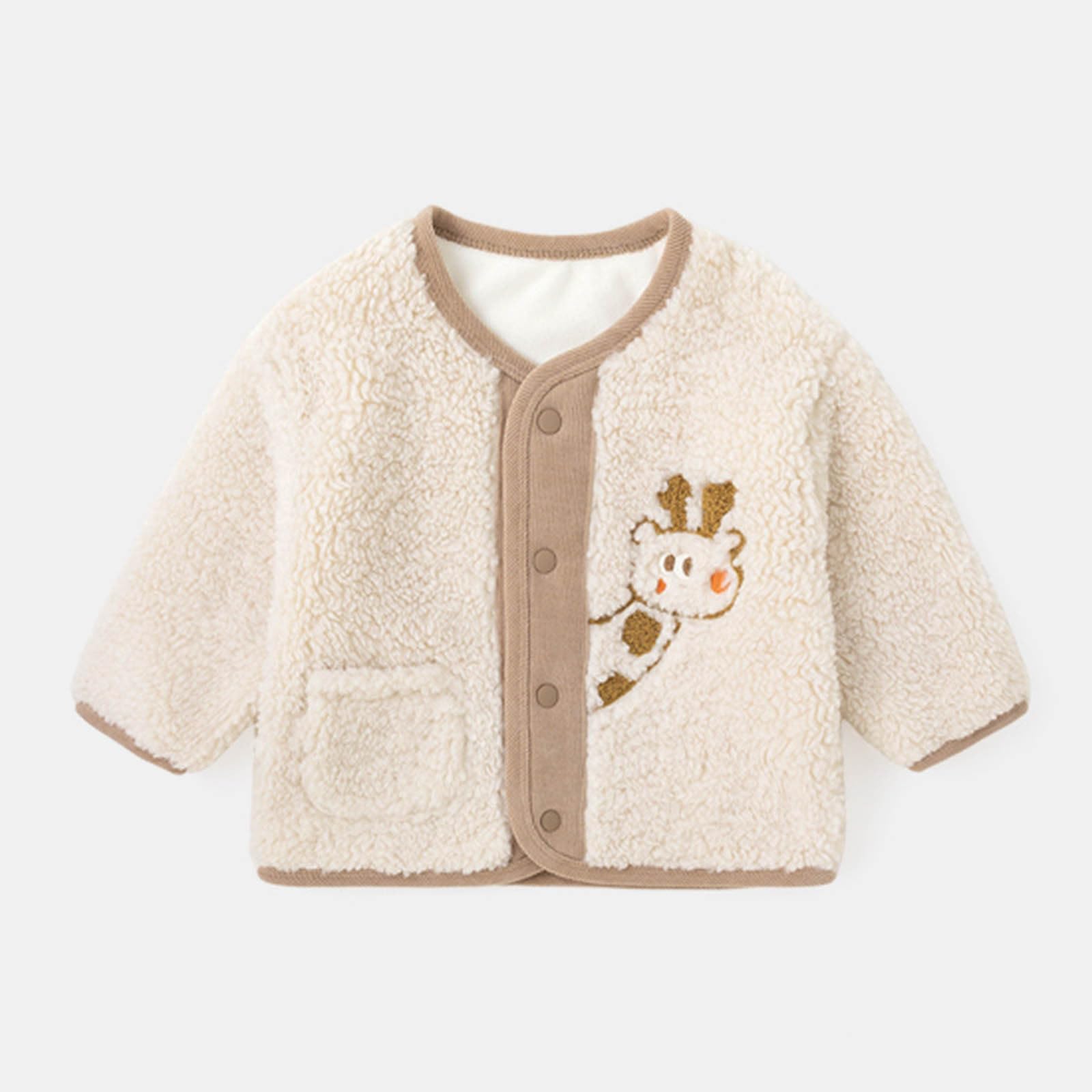 Abrigo y chaqueta de invierno para niñas, prendas de abrigo gruesas y modernas para el frío, con capucha desmontable, forro polar, bolsillos profundos, cremallera y botones, para niños y niñas.