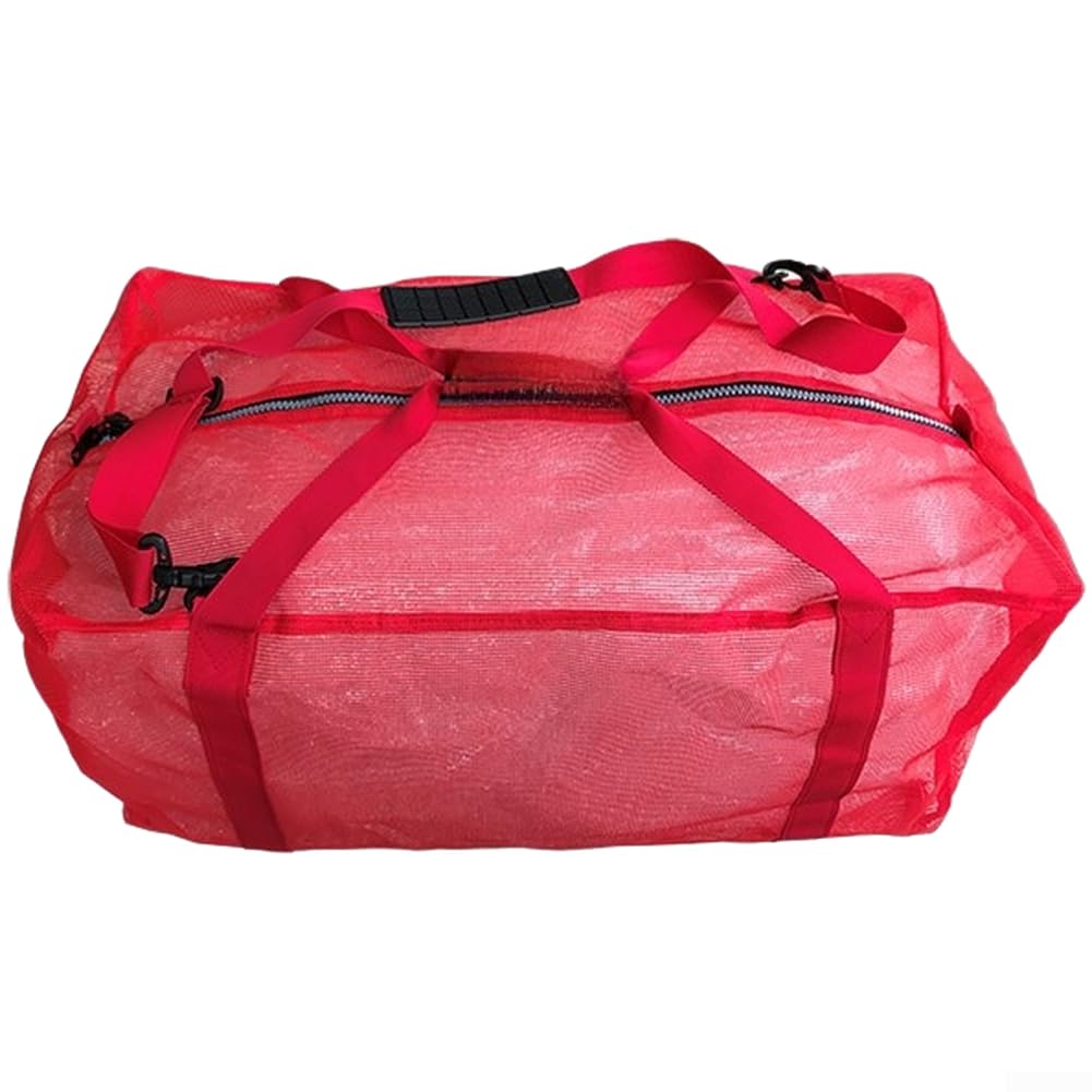 Gdfnmogo Bolsa de Malla para Buceo Colorida 66x38cm Secado para rápido