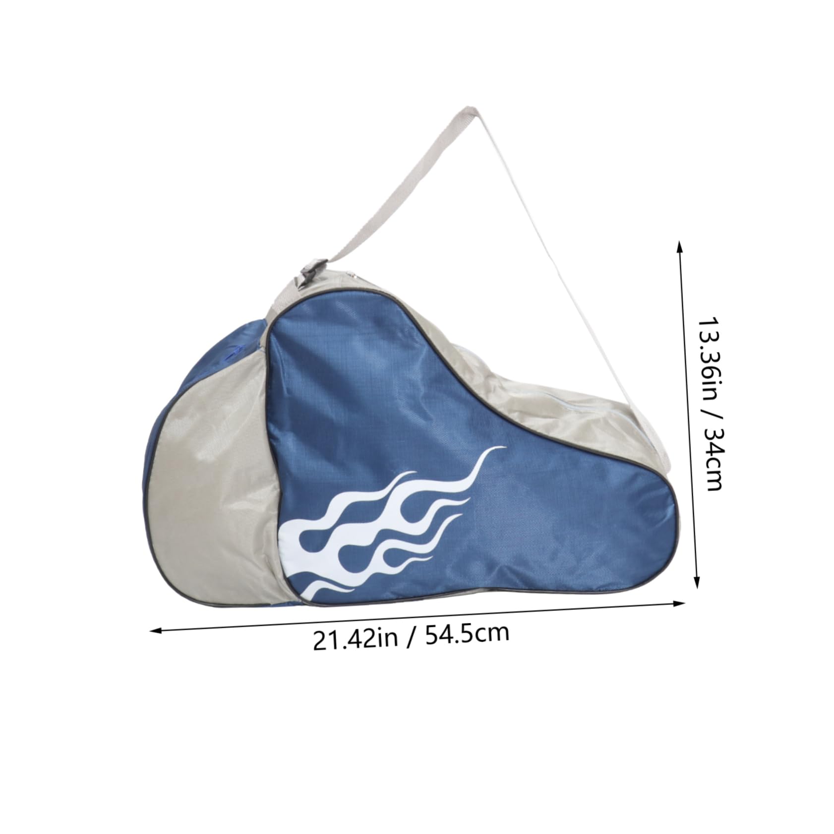 VICASKY Roller Skate Carry Bag Triangle Design Portable Skate Backpack for and Travel Great present Random Color