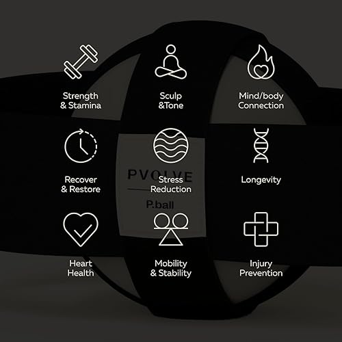 Miniatura 5 de PVOLVE P.Ball - Equipo de gimnasio en casa para ejercitar los glúteos y tonificar los muslos