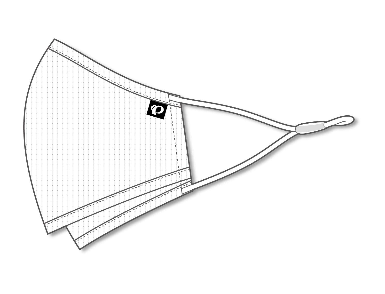 [パールイズミ] ベンチレーション マスク ホワイト S-M