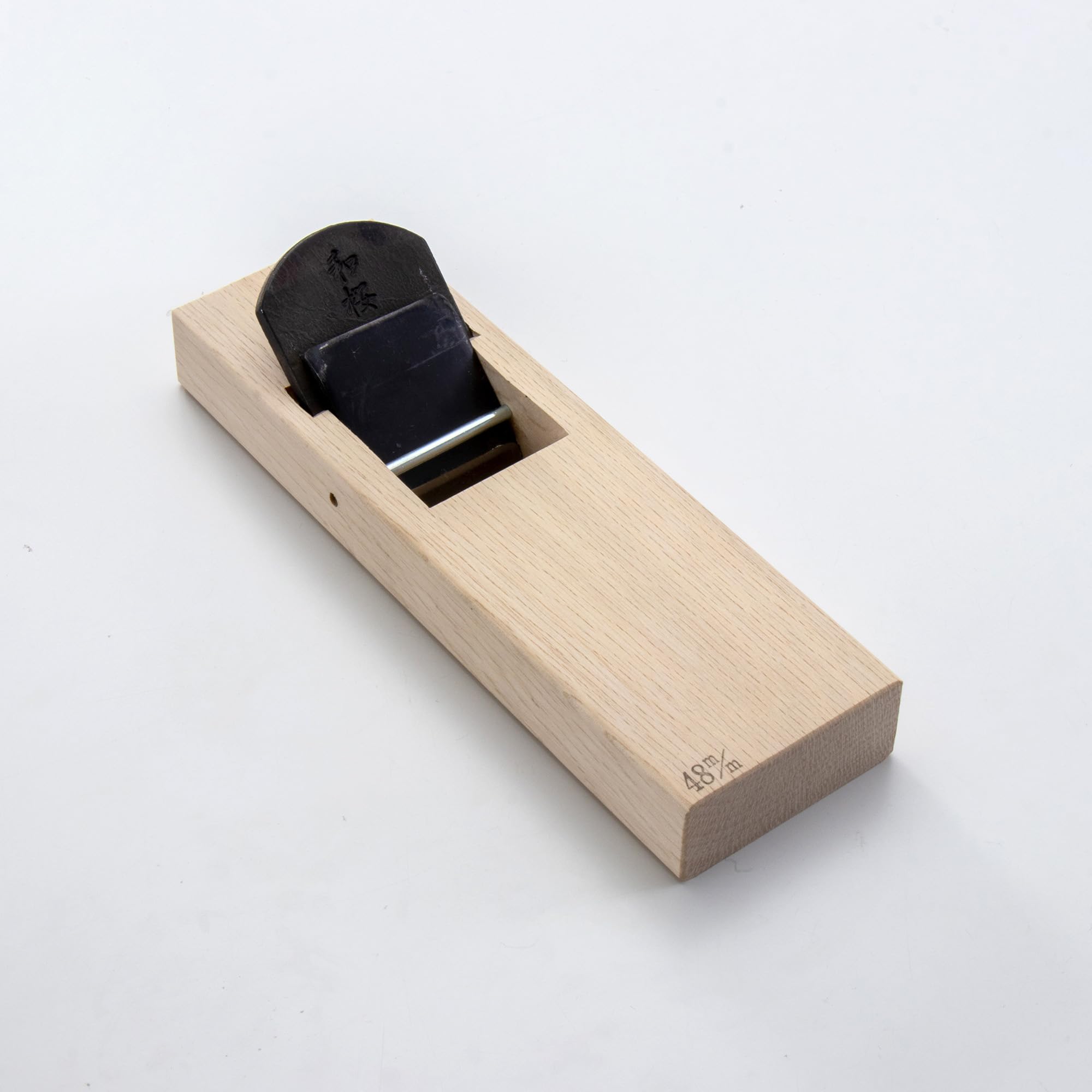 Wazakura, Rabot Japonais Hira Kanna 48 mm | Fabrication Artisanale | Lame en Acier Haut Carbone | Outil de Menuiserie de Précision | Corps en Bois Japonais | Main