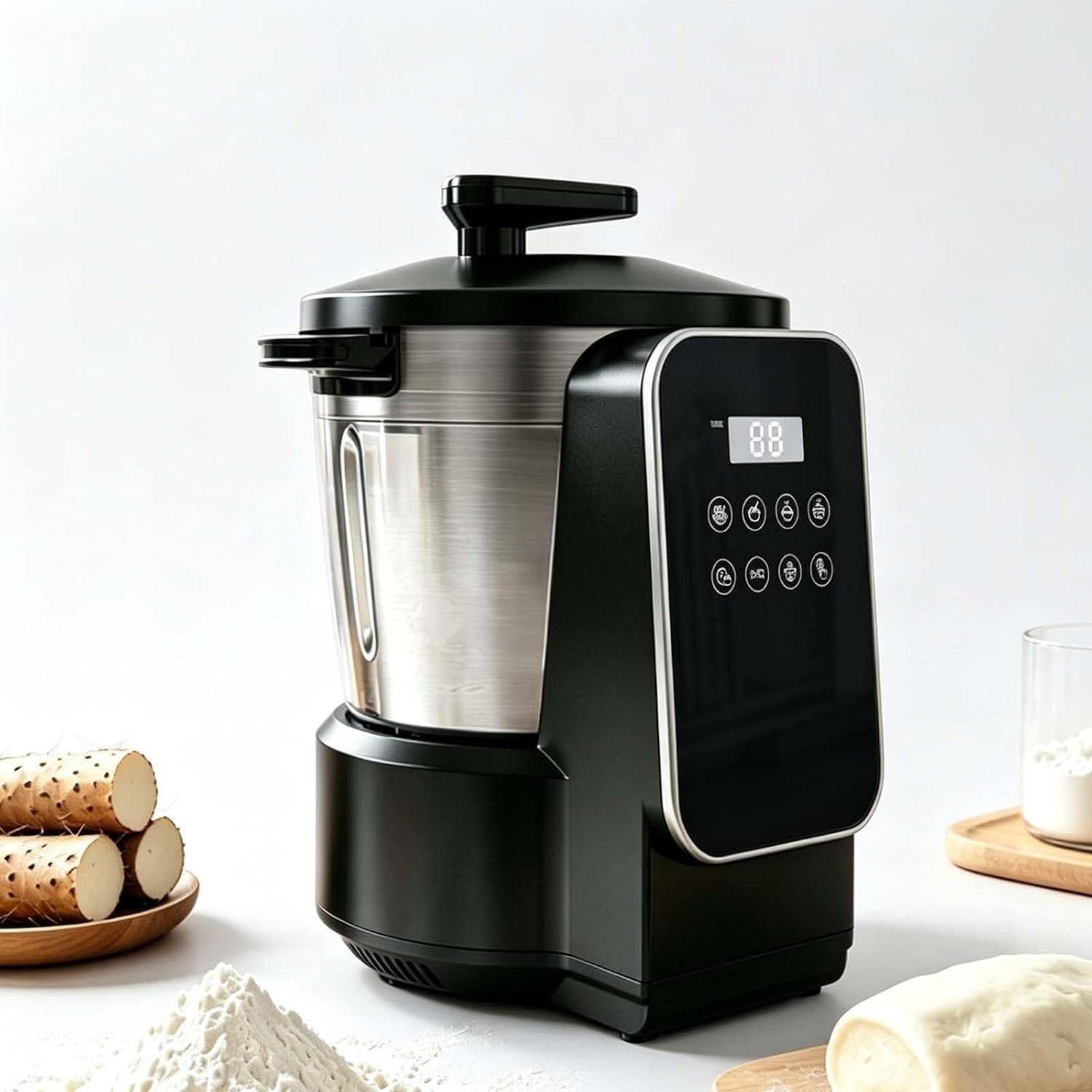 Machine à Avaler En Acier Inoxydable 900wméLangeur Alimentaire D'Hirondelle
