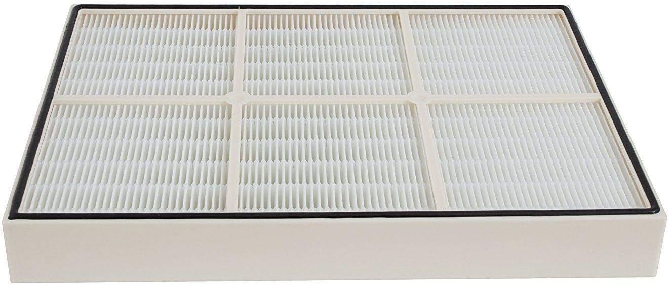 LifeSupplyUSA HEPA Filter Replacement Compatible with Whirlpool Whispure 1183054K AP350 AP450 AP510 Air Purifiers (Plastic Frame)