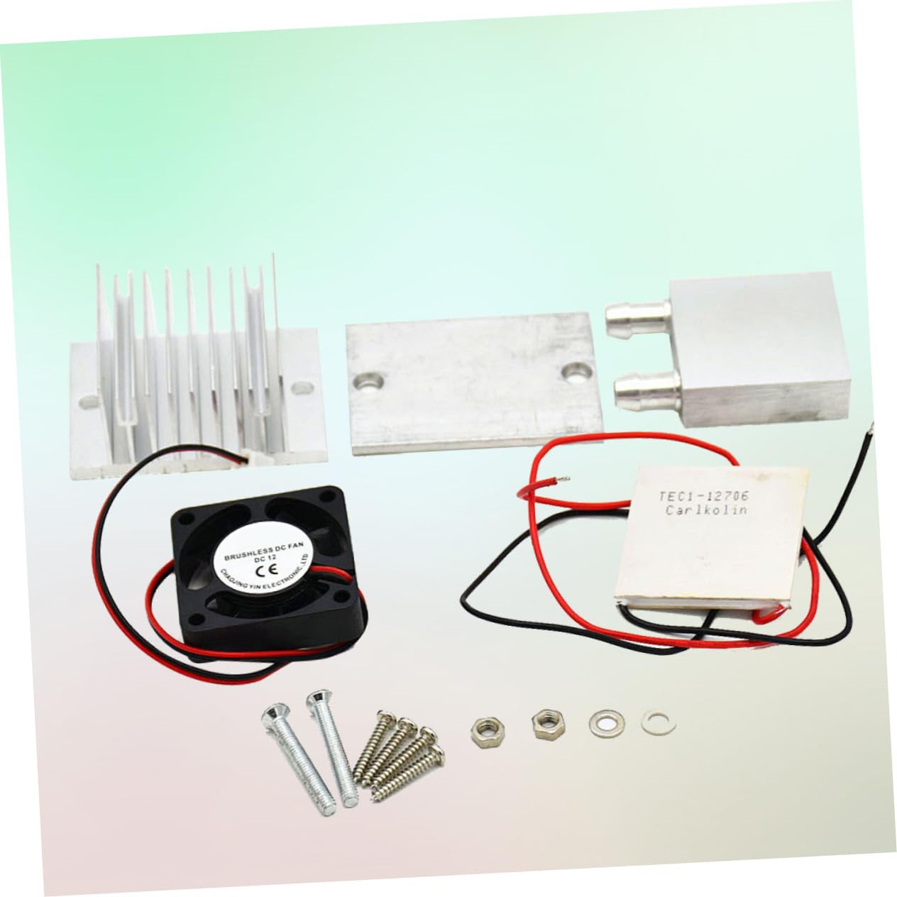BESTonZON 60w Módulo Peltier De Sistema De Refrigeración Por Agua Kit De Autoenfriamiento