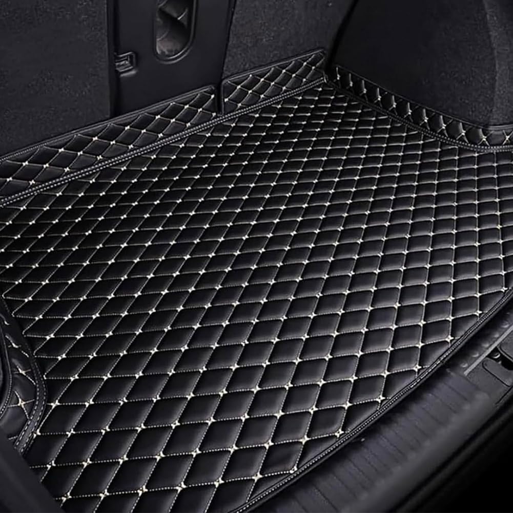 Ctpyoks Car Boot Liner for GLC X253 X254 GLE Coupe C292 C167 2020-2024, Leather Rear Trunk Mats Waterproof Floor All Weather Anti Scratch Slip Parts Tray Protector Carpet Pad Cargo Liners