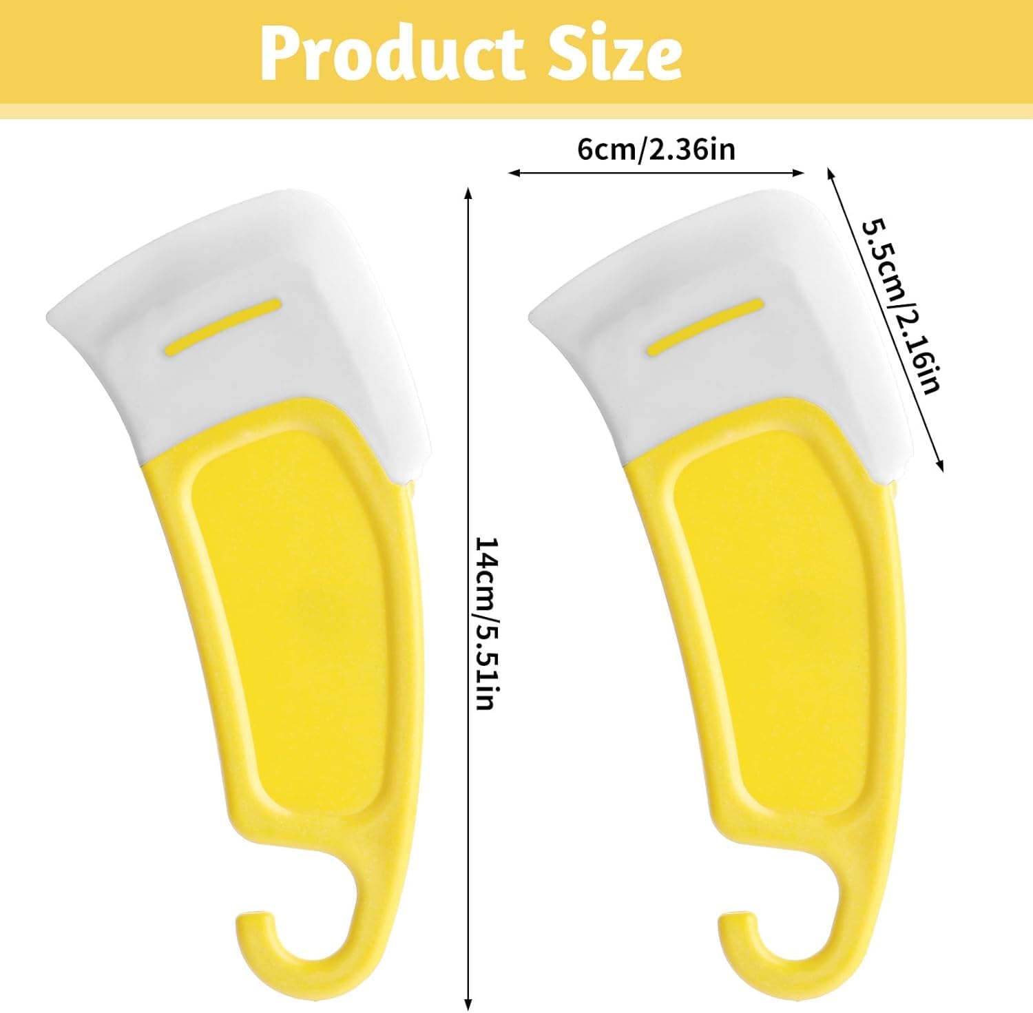 9UP Silicone Pan Scraper - Non-Scratch Cleaning -6 9UP Silicone Pan Scraper - Non-Scratch Cleaning -6