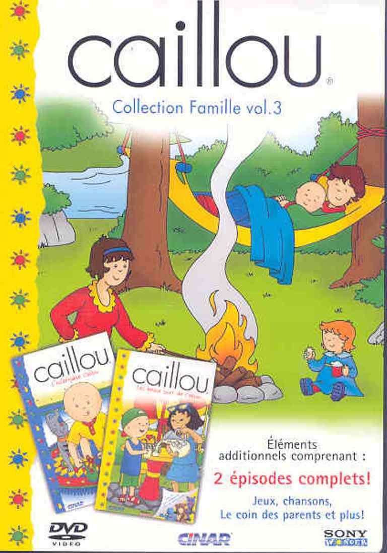 Caillou : collection famille, vol. 3 [DVD]